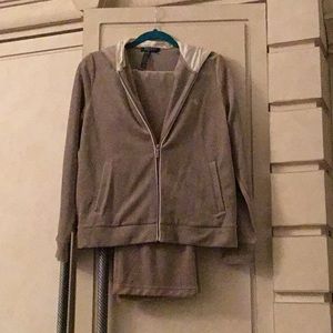 Ralph Lauren tracker suit.